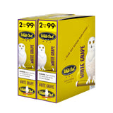 White Owl Cigarillos 99 Cent Pre Priced 30 Packs of 2 Cigars White Grape