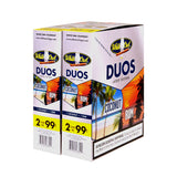 White Owl Cigarillos 99 Cent Pre Priced 30 Packs of 2 Cigars Duos Coconut Rum