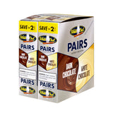 White Owl Cigarillos 99 Cent Pre Priced 30 Packs of 2 Cigars Dark & White Chocolate