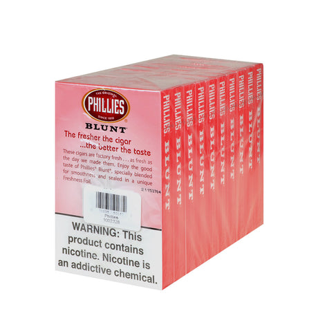 Phillies Blunt Strawberry Cigars 10 Packs of 5