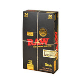 RAW Papers Black Classic 1 1/4 Pack of 24
