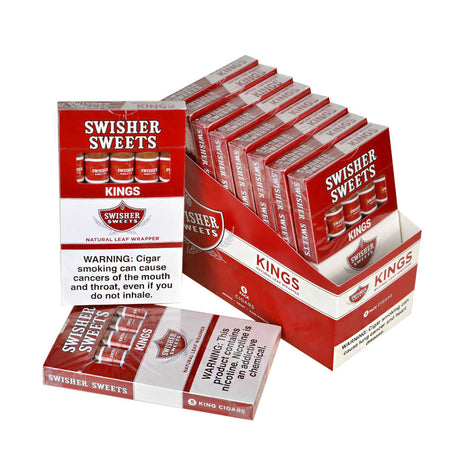 Swisher Sweets Kings Cigars 10 Packs of 5