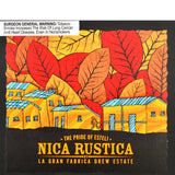 Nica Rustica Belly Belicoso Cigars Box of 25