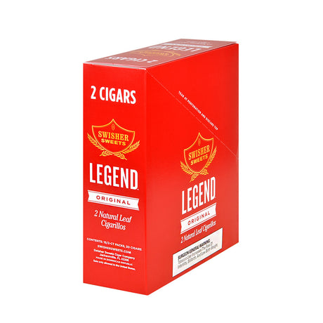 Swisher Sweets Legend Original Cigarillos, 15 pouches of 2