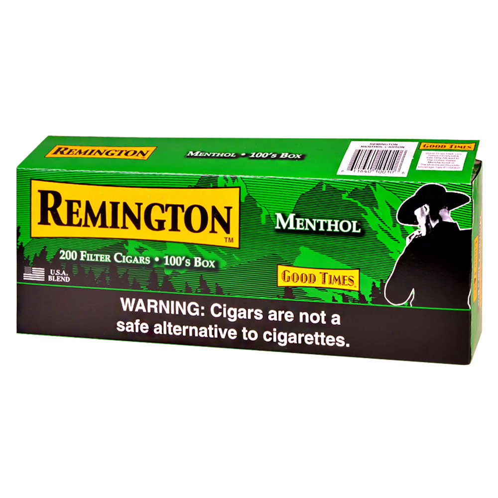 Remington Menthol Filtered Cigars 10 Packs of 20