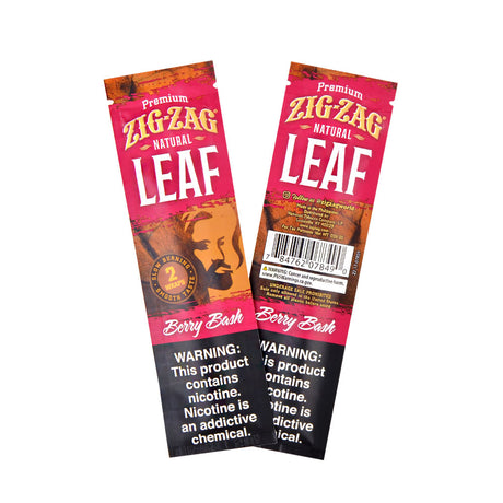 Zig Zag Natural Leaf Wraps, 25x2ct Berry Bash