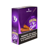 Zig Zag Cigar Cones Grape, 15x2pk