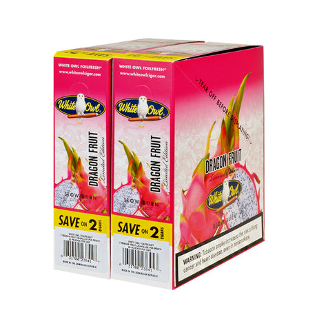 White Owl Cigarillos 30 Packs of 2 Cigars Dragon Fruit