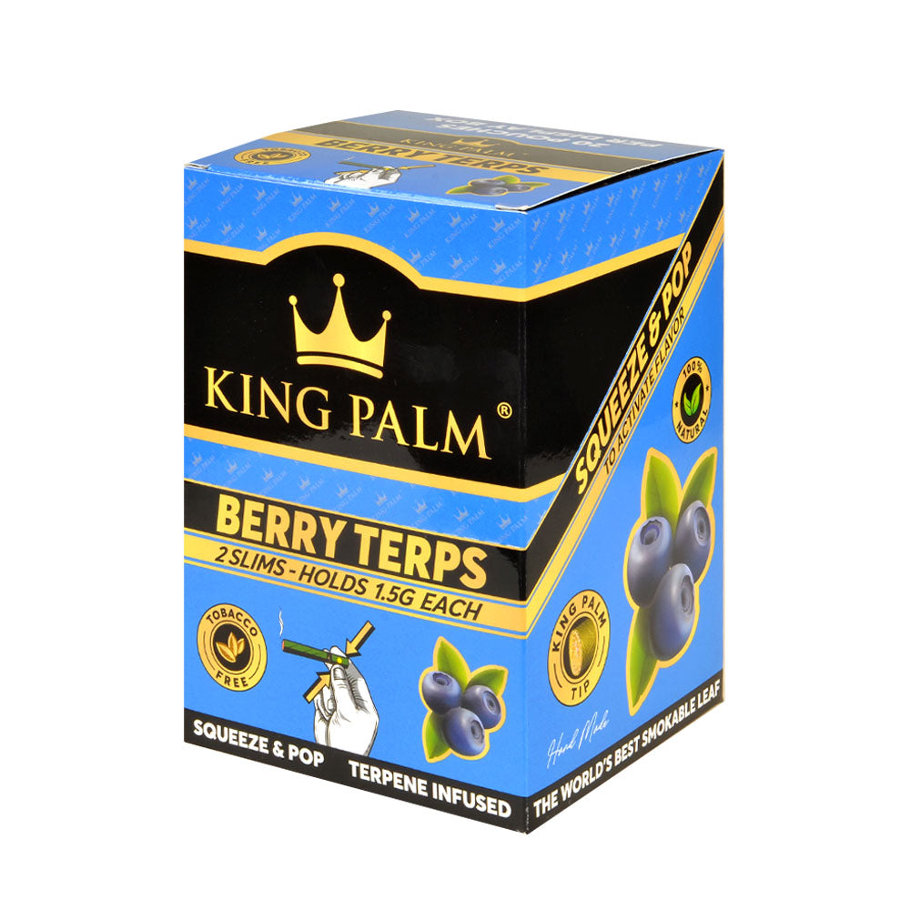 King Palm Rolls Slims Berry Terps 20 Packs of 2