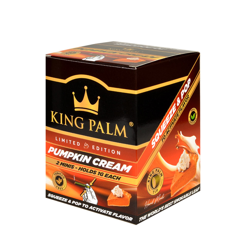 King Palm Rolls Minis Pumpkin Cream 20 Packs of 2