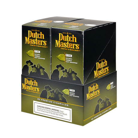 Dutch Masters Cigarillos Green 20 Pouches of 3