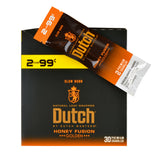 Dutch Masters Foil Fresh Honey Fusion 99 Cent Cigarillos 30 Packs of 2