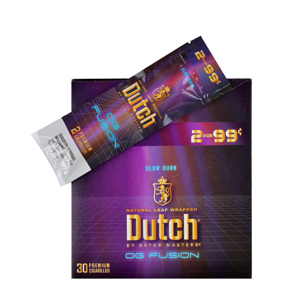 Dutch Masters Foil OG Fusion 99 Cent Cigarillos 30 Packs of 2