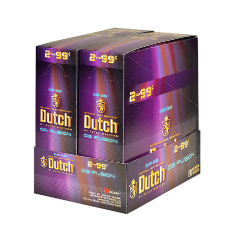 Dutch Masters Foil OG Fusion 99 Cent Cigarillos 30 Packs of 2