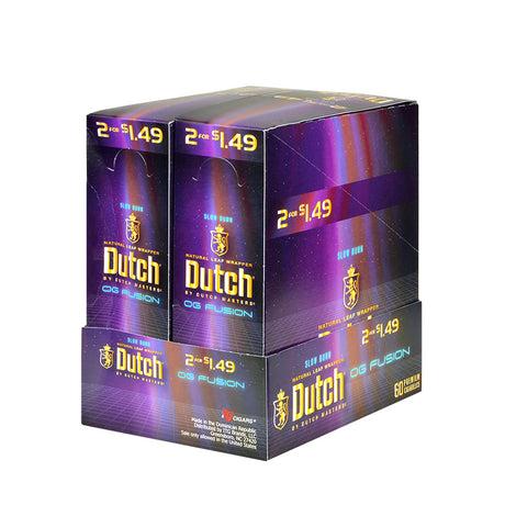 Dutch Masters Foil Fresh OG Fusion $1.49 Cigarillos 30 Packs of 2