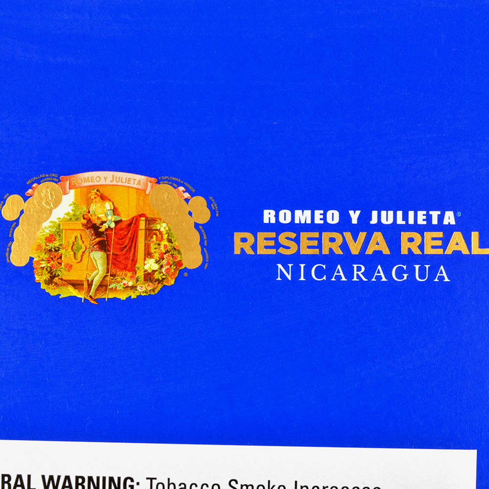 Romeo Y Julieta Reserve Real Corona Nicaragua, 25 count box