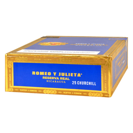 Romeo Y Julieta Reserve Real Churchill Nicaragua, 25 count box