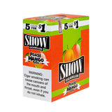 Show Cigarillos Peach Mango TaTa Pre Priced 15 Pouches of 5