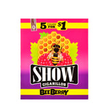 Show Cigarillos Bee Berry Pre Priced 15 Pouches of 5