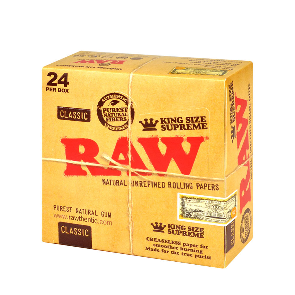 RAW Papers King Size Supreme Pack of 24