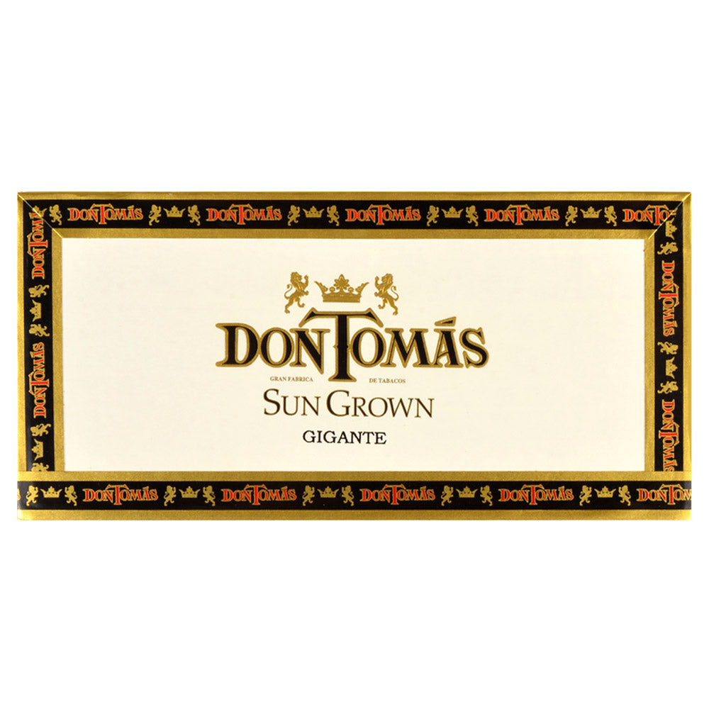 Don Tomas Sungrown Gigante Cigars Box of 25