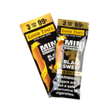 Good Times Mini Cigarillos Black Sweet Pre Priced 15 Packs of 3