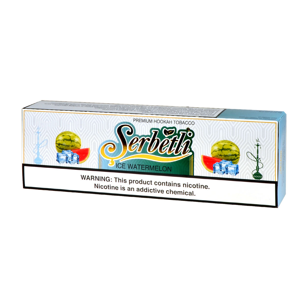 Serbetli Premium Hookah Tobacco 10 packs of 50g Ice Watermelon 2