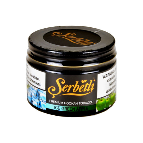 Serbetli Premium Hookah Tobacco 250g Ice Green Apple 1