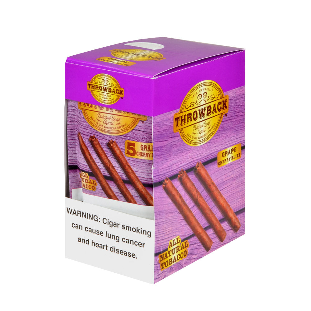 Throwback Grape Cigars, 8 packs of 5