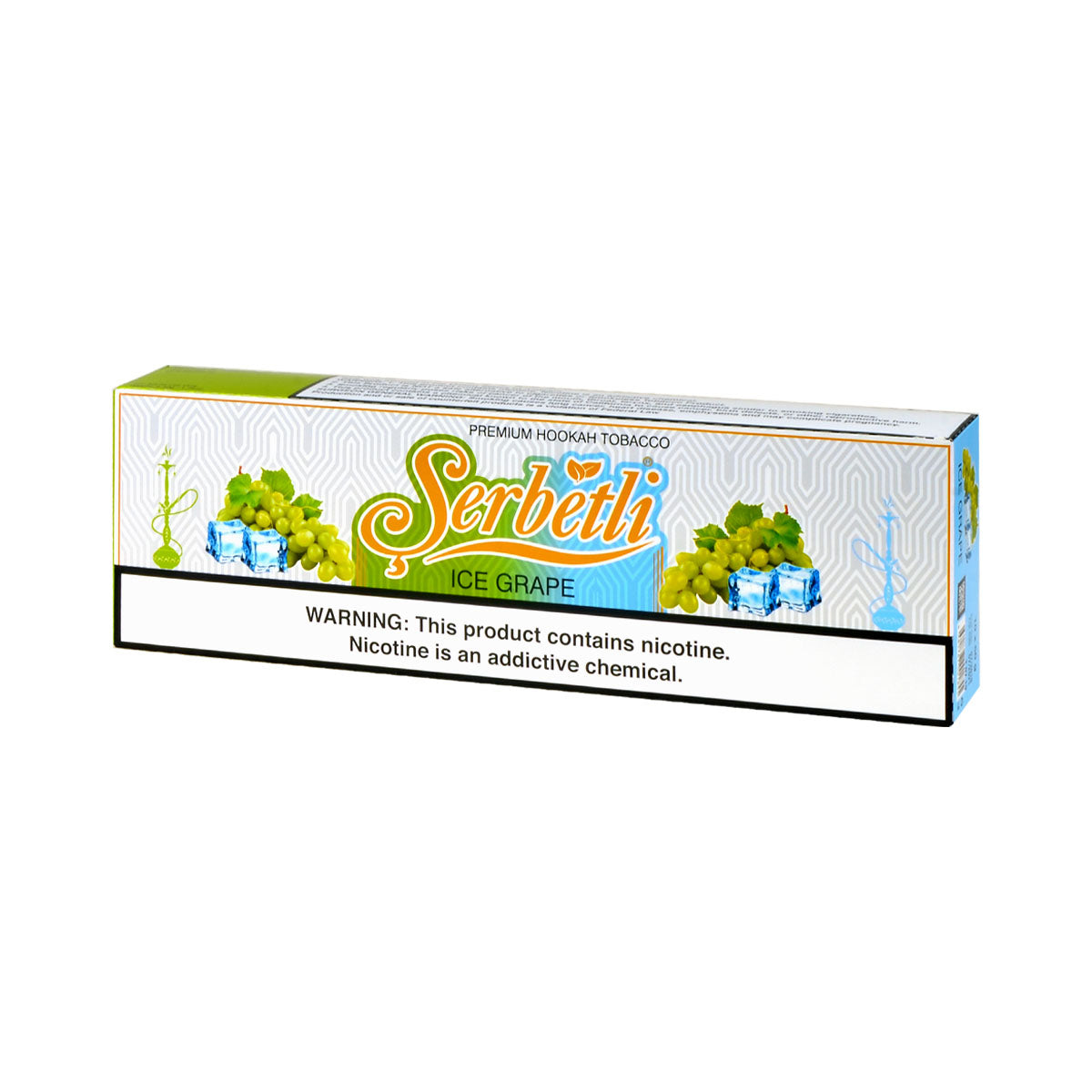 Serbetli Premium Hookah Tobacco 10 packs of 50g Ice Grape 2