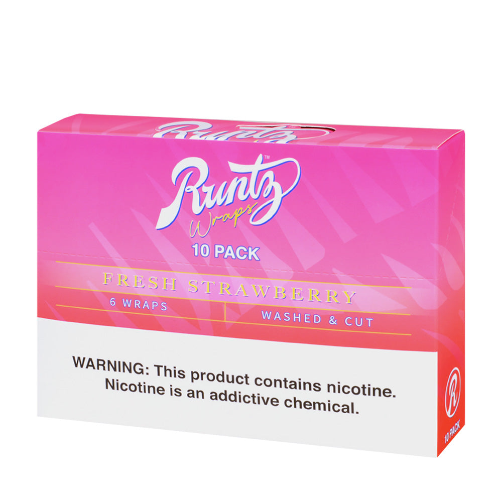 Runtz Fresh Strawberry Wraps, 10 packs of 6