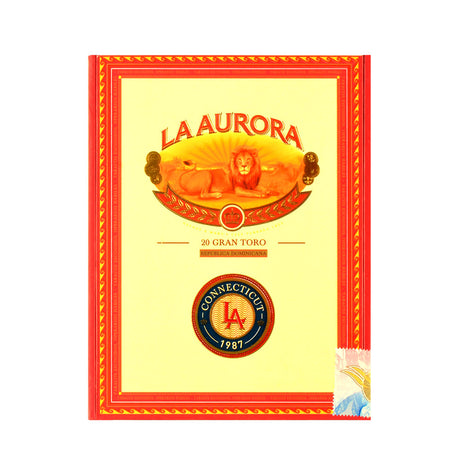 La Aurora 1987 Connecticut Gran Toro Cigars Box of 20