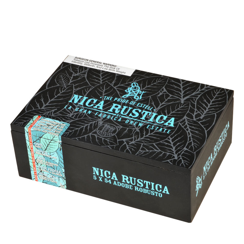 Nica Rustica Adobe Robusto Cigars Box of 25