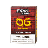 Esko Leaf Wrap OG Natural, 8 packs of 5