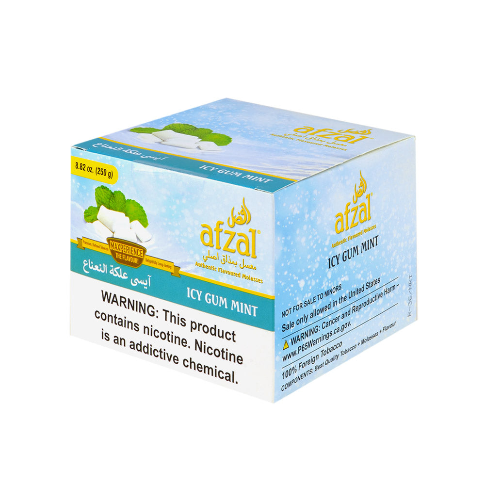 Afzal Ice Gum Mint Hookah Shisha 250g 1