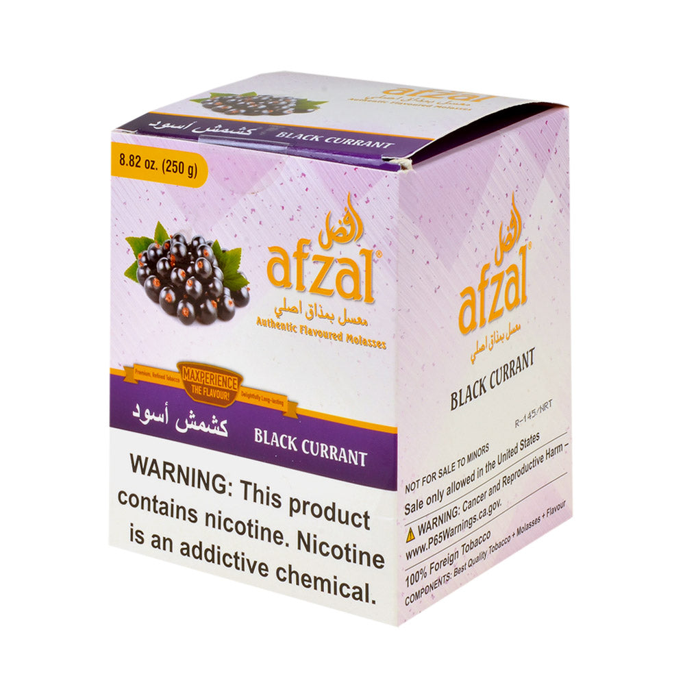 Afzal Black Currant Hookah Shisha 250g 1