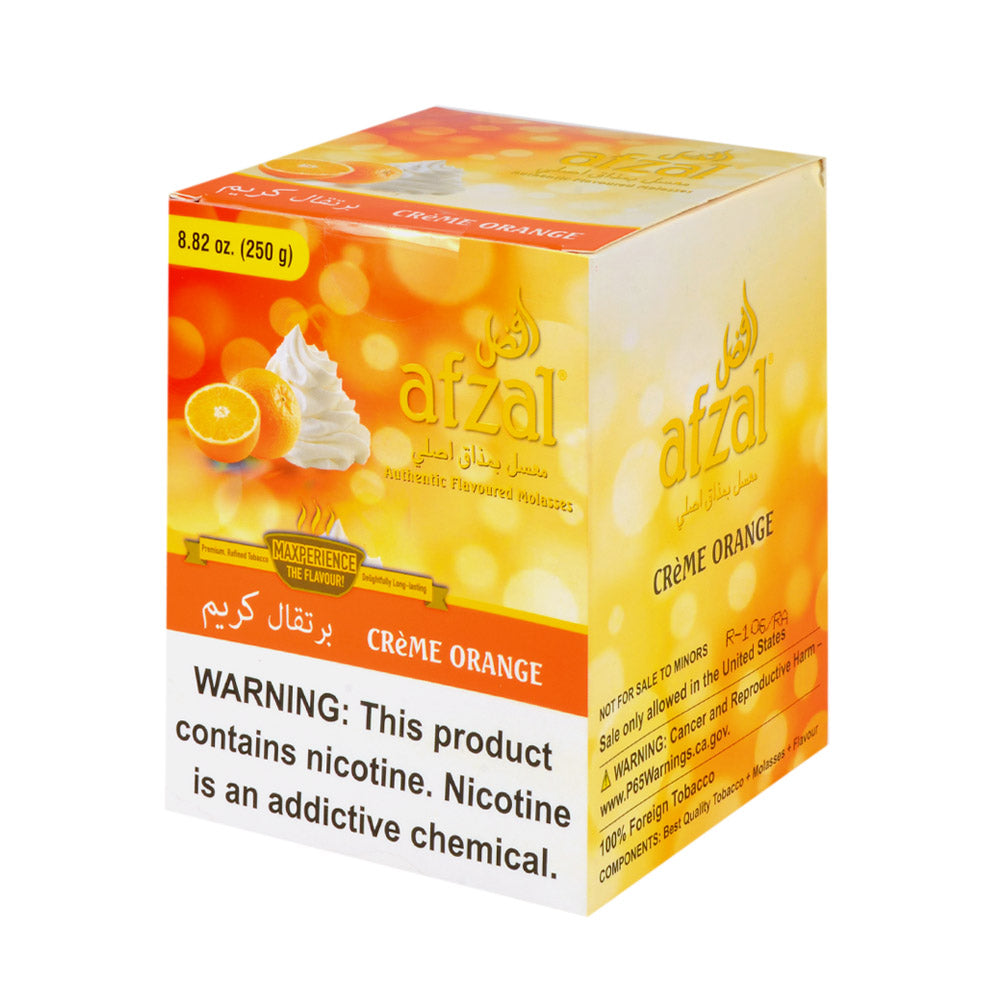 Afzal Creme Orange Hookah Shisha 250g 1