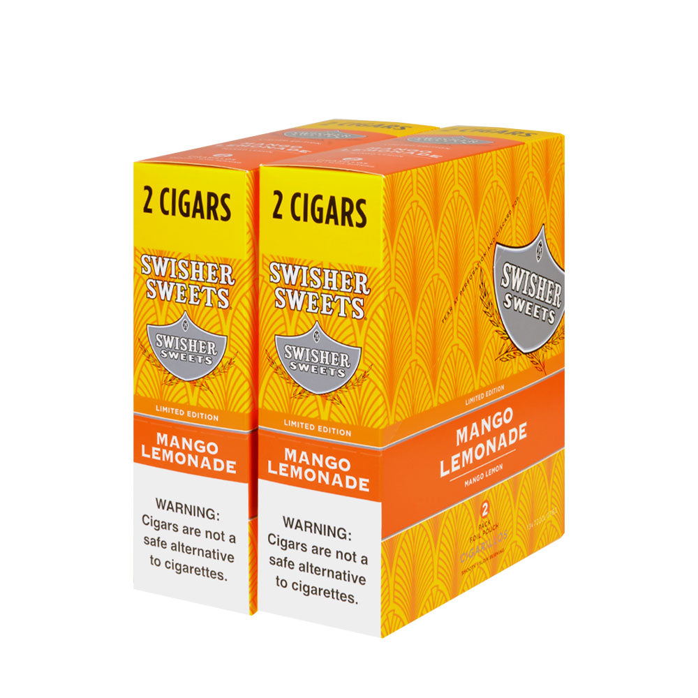 Swisher Sweets Cigarillos 30 Packs of 2 Cigars Mango Lemonade