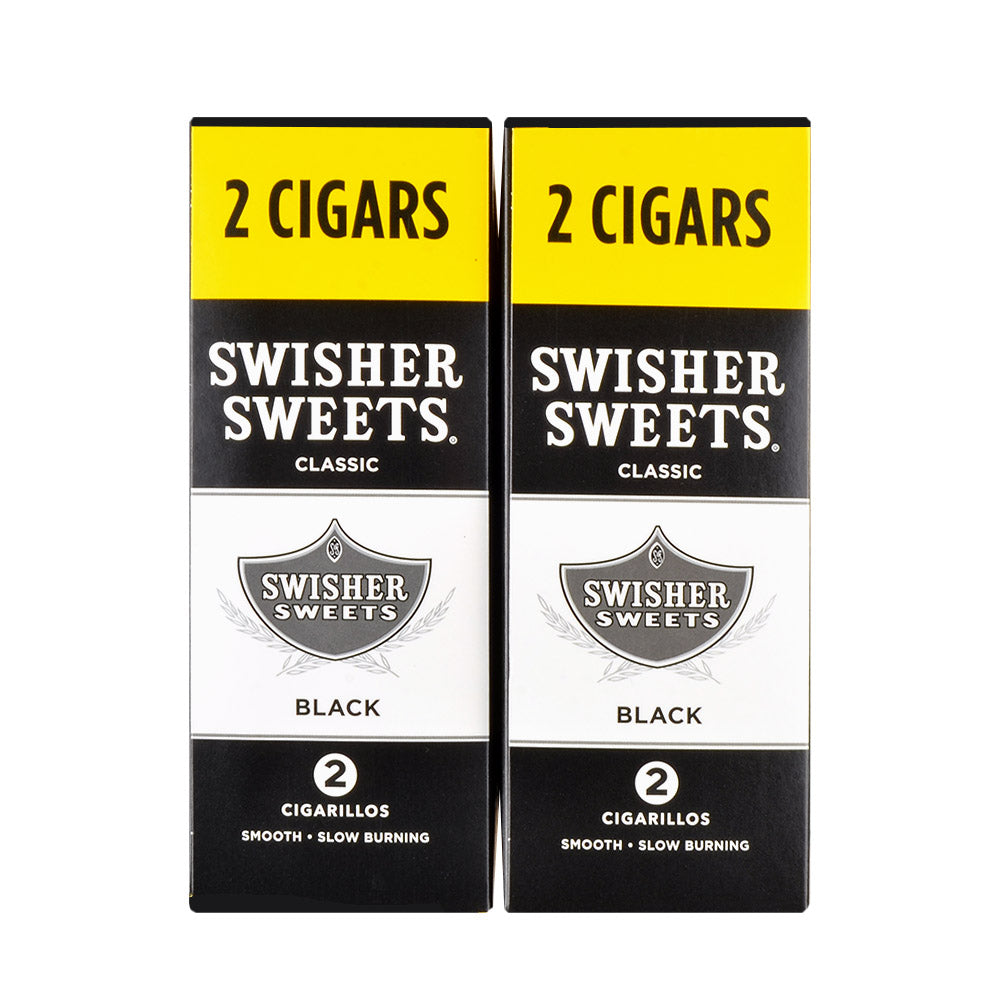 Swisher Sweets Cigarillos 30 Packs of 2 Cigars Black