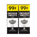 Swisher Sweets Cigarillos 99 Cent Pre Priced 30 Packs of 2 Cigars Black