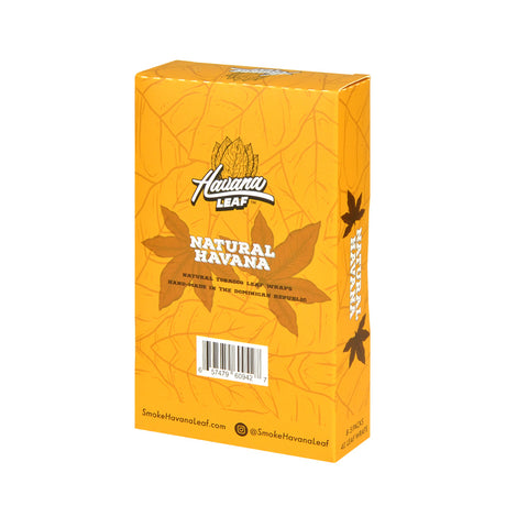 Havana Leaf Natural Tobacco Wrap, Natural 8x5pk