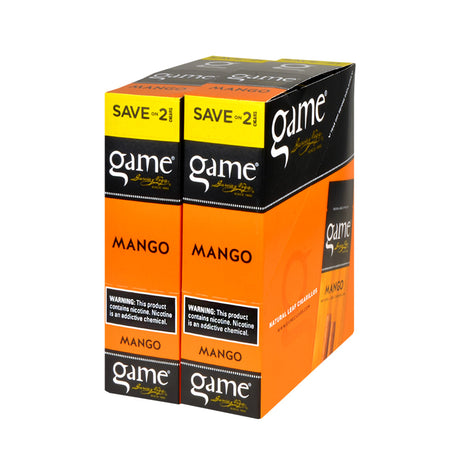 Game Vega Cigarillos Mango Foil 30 Pouches of 2 1