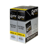 Game Vega Cigarillos Natural Silver Foil 30 Pouches of 2 2