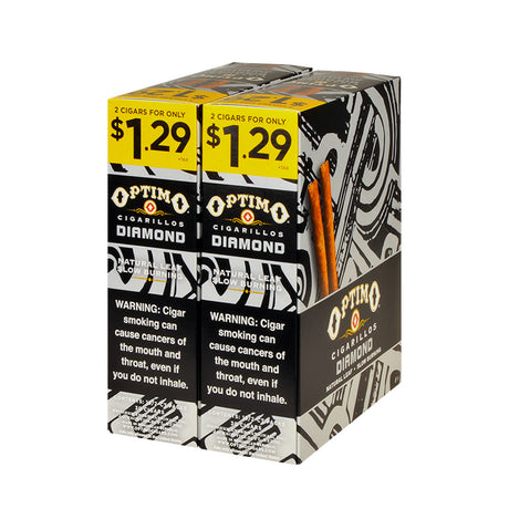 Optimo 2 for $1.29 Cigarillos 30 Pouches of 2 Diamond 1