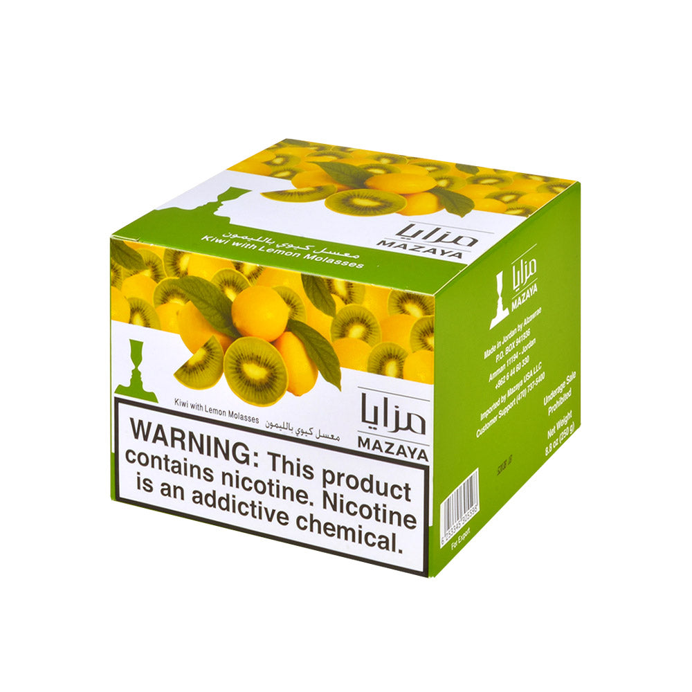 Mazaya Hookah Tobacco 250g Kiwi With Lemon