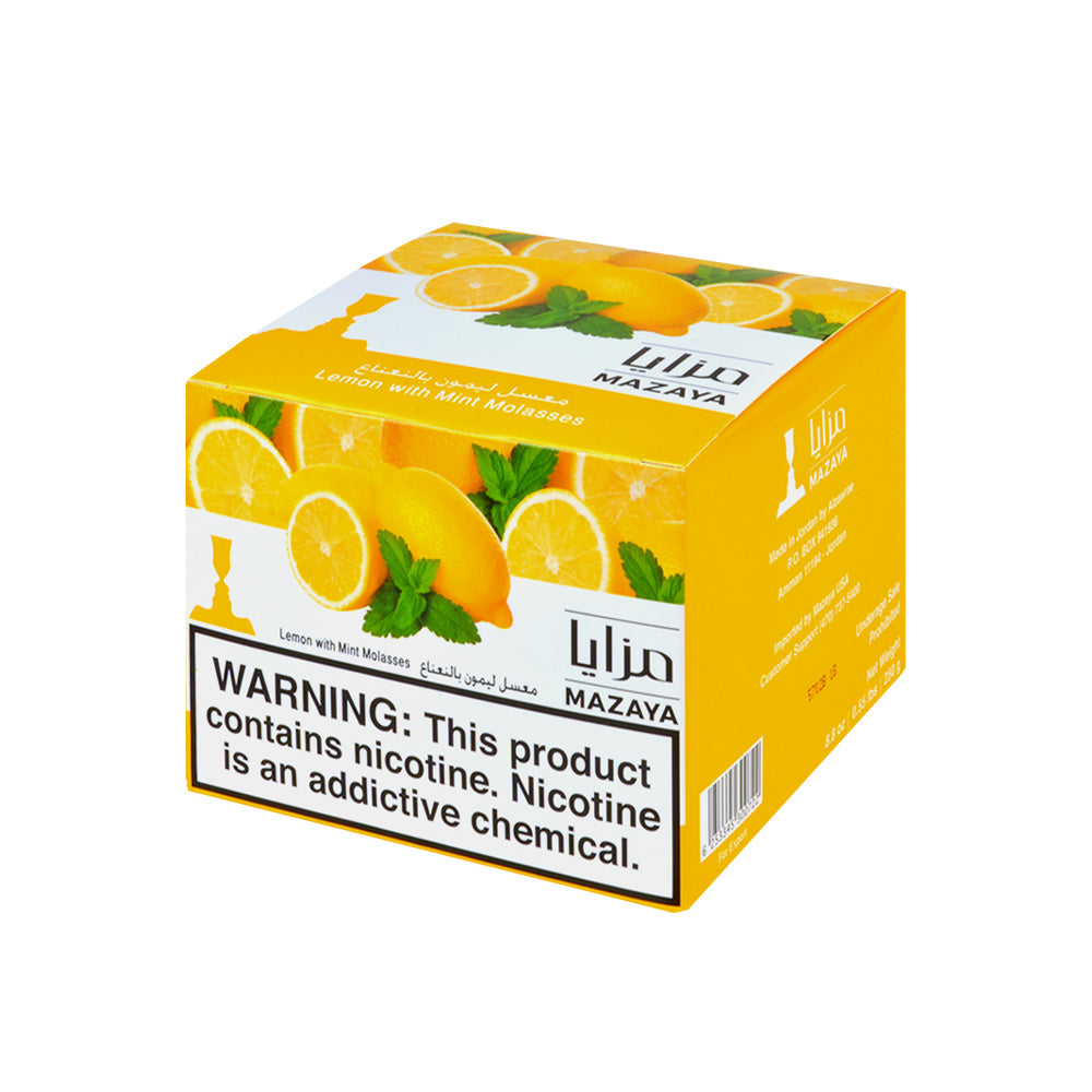 Mazaya Hookah Tobacco 250g Lemon With Mint