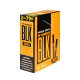 Swisher Sweets BLK Tip Cigarillos Pre Priced 2 For 79c 15 pouches of 2 Smooth 2