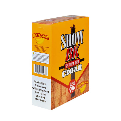 Show BK Cigarillos 2 For 99 Cent Pre Priced 15 Packs of 2 Cigars Banana 2