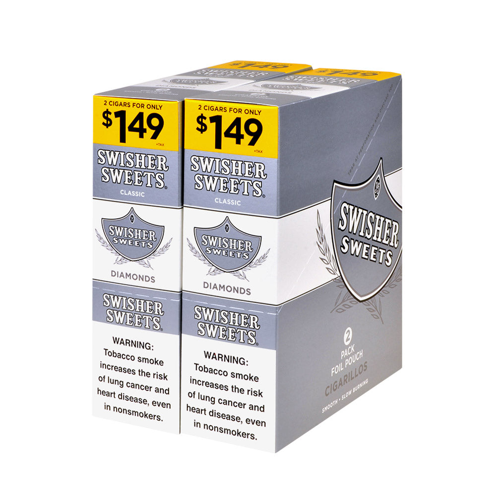 Swisher Sweets Diamond Cigarillos | 1.49 Cent Pre Priced | 30