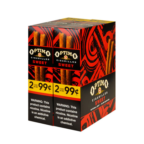 Optimo 2 for 99¢ Cigarillos 30 Pouches of 2 Sweet 1